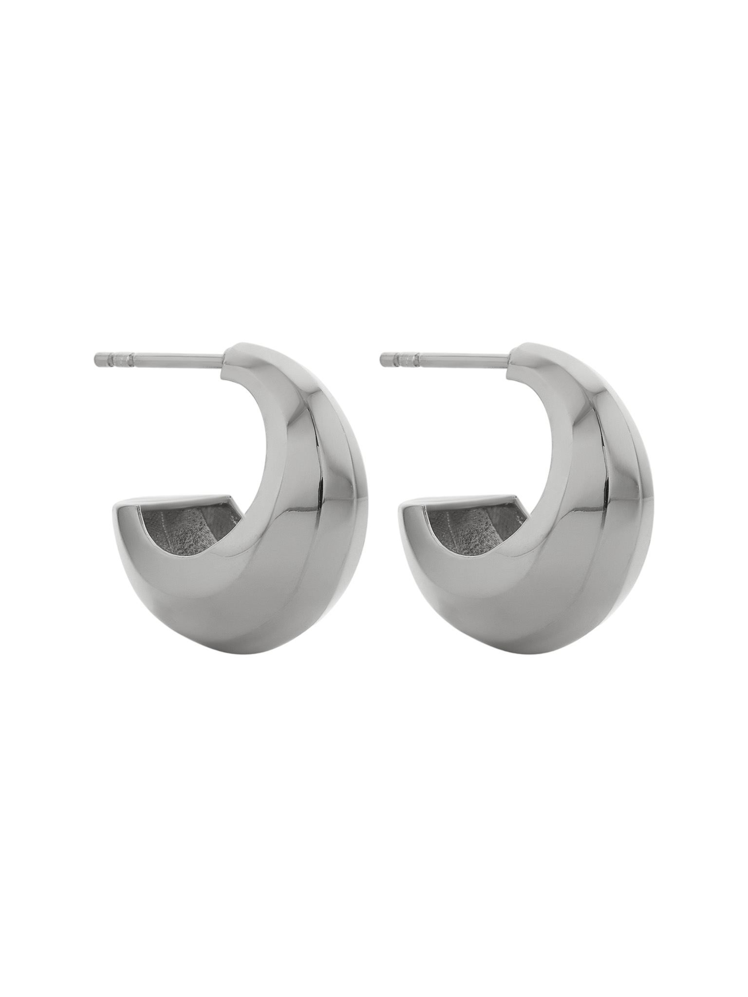 Cira hoop earrings silver